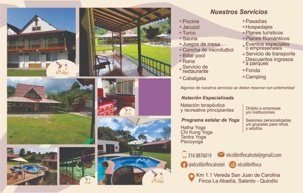 Ecohotel Colibri Salento Luna Park 外观 照片
